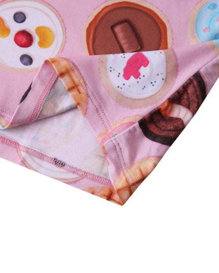 PoshTOT Cookie Bamboo Adult Two-Piece Long Sleeve Pajama Set