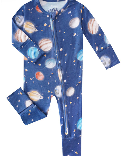 PoshTOT (Multiple Prints To Choose) Bamboo Baby Convertible Zippy Romper