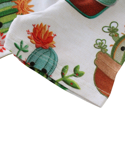 PoshTOT Cactus Bamboo Girls Dream Dress