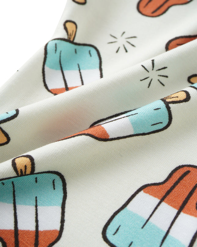 PoshTOT Popsicle Bamboo Baby Convertible Zippy Romper