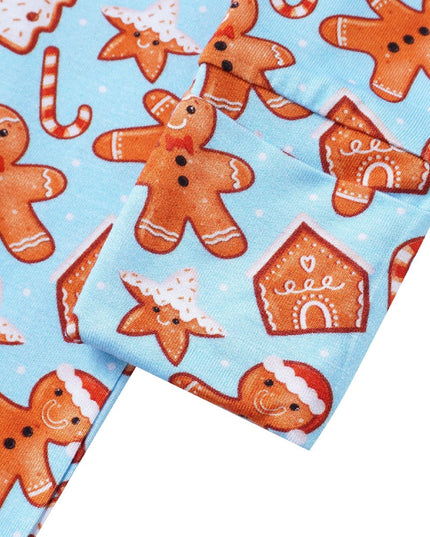 PoshTOT Gingerbread Cookie Bamboo Baby Convertible Zippy Romper