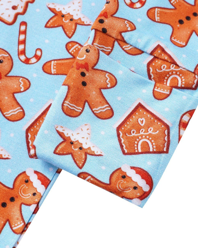 PoshTOT Gingerbread Cookie Bamboo Baby Convertible Zippy Romper