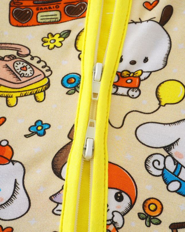 PoshTOT Sanrio Cinnamoroll Bamboo Baby Convertible Zippy Romper