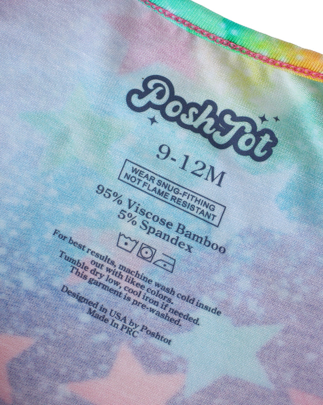 PoshTOT (Multiple Prints To Choose) Bamboo Baby Convertible Zippy Romper