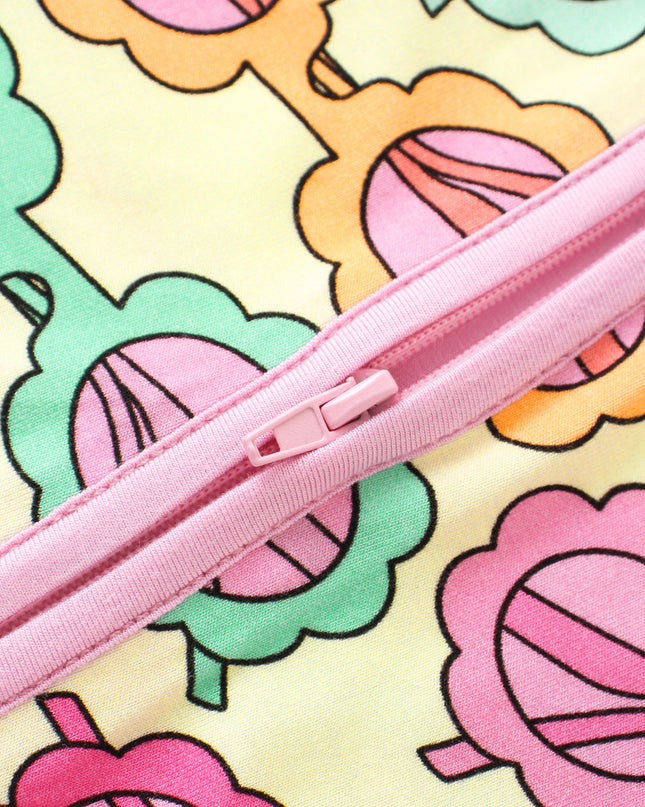 PoshTOT Sunglasses Bamboo Baby Convertible Zippy Romper