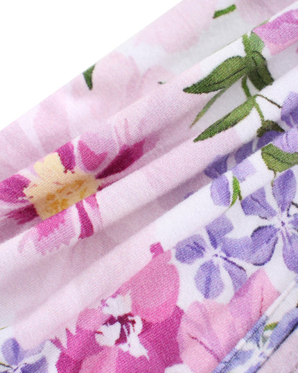 PoshTOT Morning Glory Bamboo Baby Convertible Zippy Romper