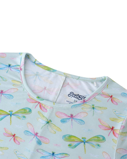 PoshTOT Dragonfly Bamboo Women's Lounge Dress