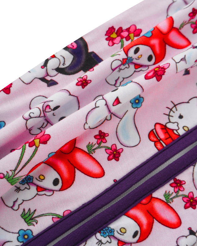 PoshTOT Sanrio My Melody Bamboo Baby Convertible Zippy Romper