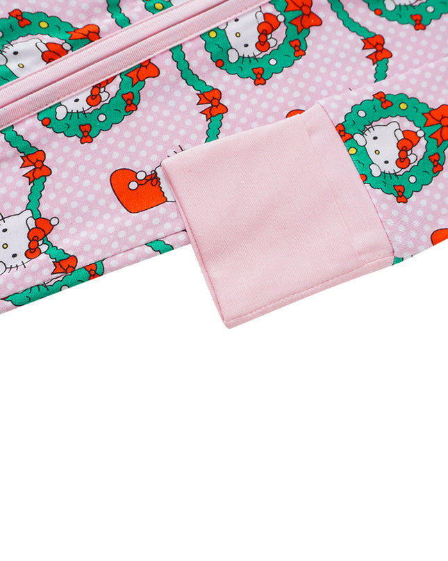 PoshTOT Leash Hello Kitty Bamboo Baby Convertible Zippy Romper