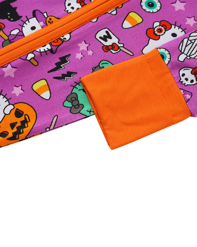 PoshTOT Sanrio Hello Kitty Milk Bamboo Baby Convertible Zippy Romper