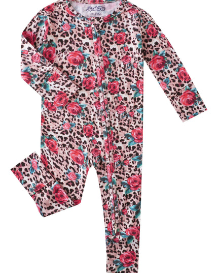 PoshTOT (Multiple Prints To Choose) Bamboo Baby Convertible Zippy Romper