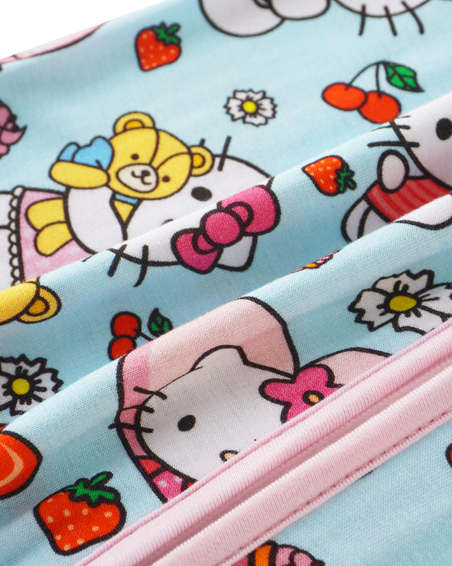 PoshTOT Sanrio Love Hello Kitty Bamboo Baby Convertible Zippy Romper