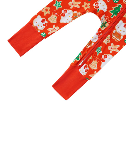 PoshTOT Sanrio Hello Kitty Christmas Bamboo Baby Convertible Zippy Romper