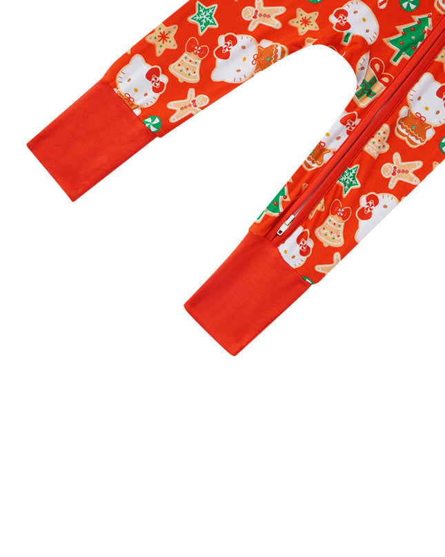 PoshTOT Sanrio Hello Kitty Christmas Bamboo Baby Convertible Zippy Romper