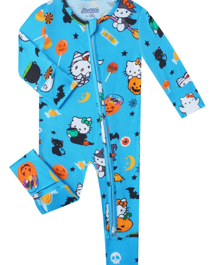 PoshTOT Sanrio Hello Kitty Candy Bamboo Baby Convertible Zippy Romper