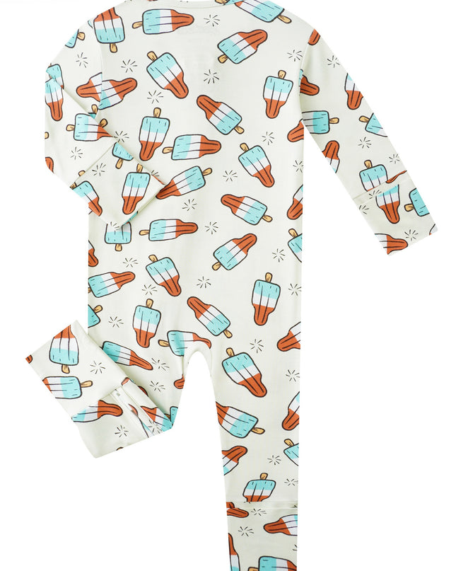 PoshTOT Popsicle Bamboo Baby Convertible Zippy Romper