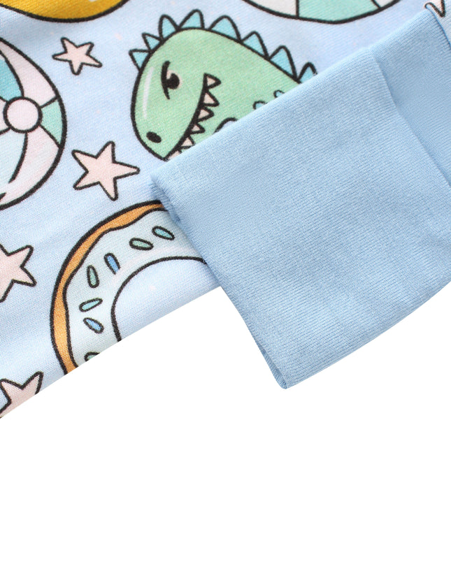 PoshTOT Summer Bamboo Baby Convertible Zippy Romper