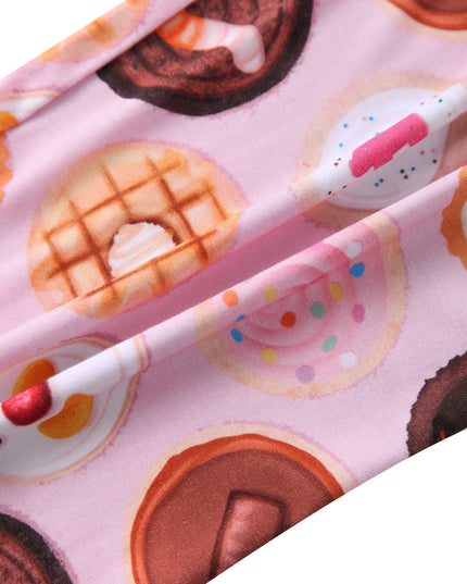 PoshTOT Cookie Bamboo Adult Two-Piece Long Sleeve Pajama Set