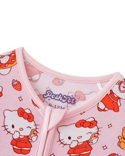 PoshTOT Sanrio Hello Kitty Bamboo Baby Convertible Zippy Romper