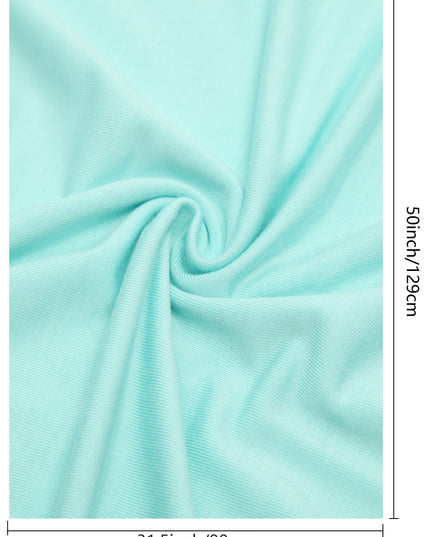 PoshTOT Green Swaddle With Headband Set