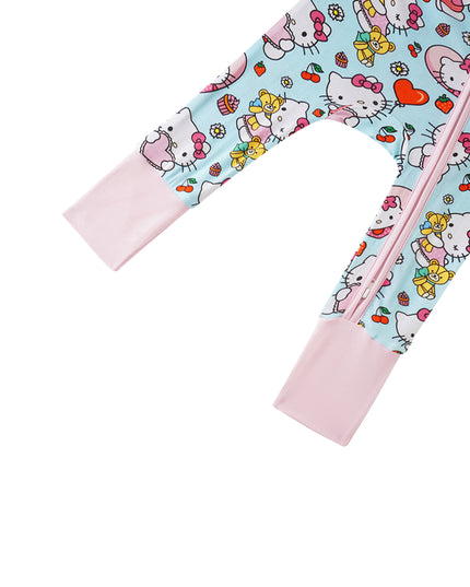 PoshTOT Sanrio Love Hello Kitty Bamboo Baby Convertible Zippy Romper