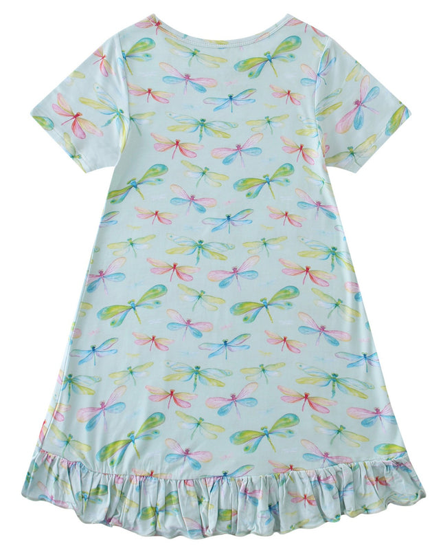 PoshTOT Dragonfly Bamboo Girls Dream Dress