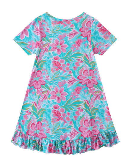PoshTOT Peony Flower Bamboo Girls Dream Dress