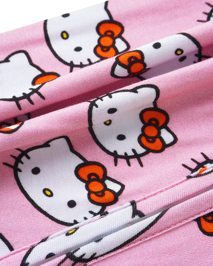 PoshTOT Sanrio Hello Kitty Pink Bamboo Baby Convertible Zippy Romper