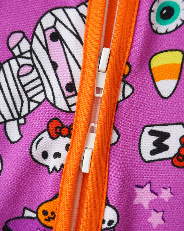 PoshTOT Sanrio Hello Kitty Milk Bamboo Baby Convertible Zippy Romper