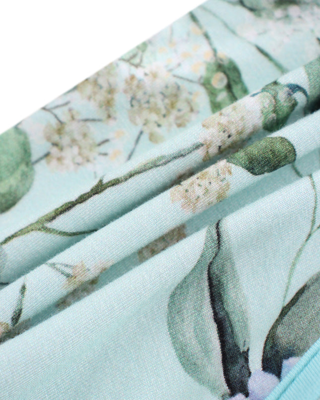 PoshTOT Hydrangea Bamboo Baby Convertible Zippy Romper