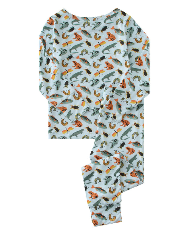PoshTOT Animals 2 Piece PJ Set