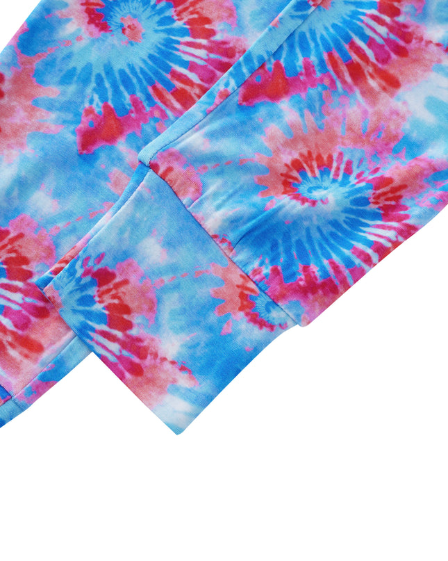 PoshTOT Tie-Dye Bamboo 2 Piece PJ Set