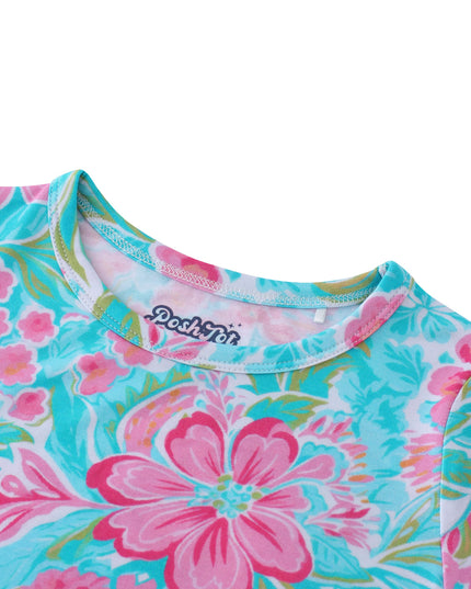 PoshTOT Peony Flower Bamboo Girls Dream Dress