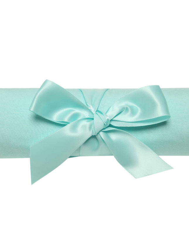 PoshTOT Green Swaddle With Headband Set