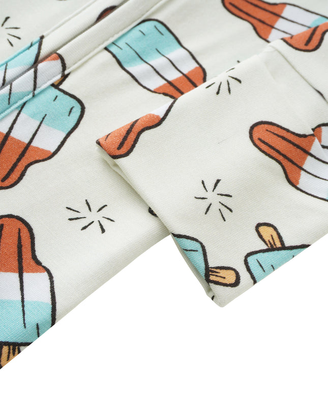 PoshTOT Popsicle Bamboo Baby Convertible Zippy Romper