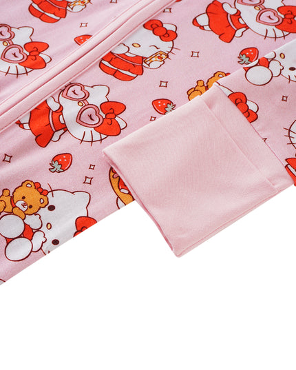 PoshTOT Sanrio Hello Kitty Bamboo Baby Convertible Zippy Romper