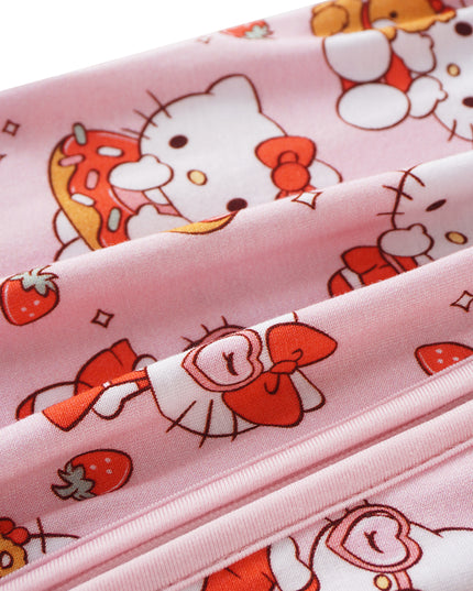 PoshTOT Sanrio Hello Kitty Bamboo Baby Convertible Zippy Romper