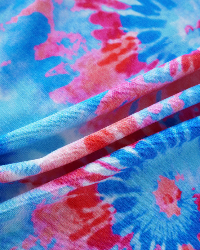 PoshTOT Tie-Dye Bamboo 2 Piece PJ Set