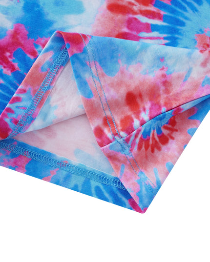 PoshTOT Tie-Dye Bamboo 2 Piece PJ Set
