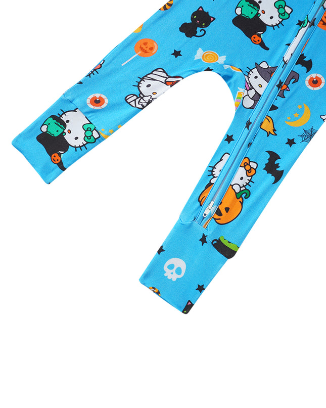 PoshTOT Sanrio Hello Kitty Candy Bamboo Baby Convertible Zippy Romper