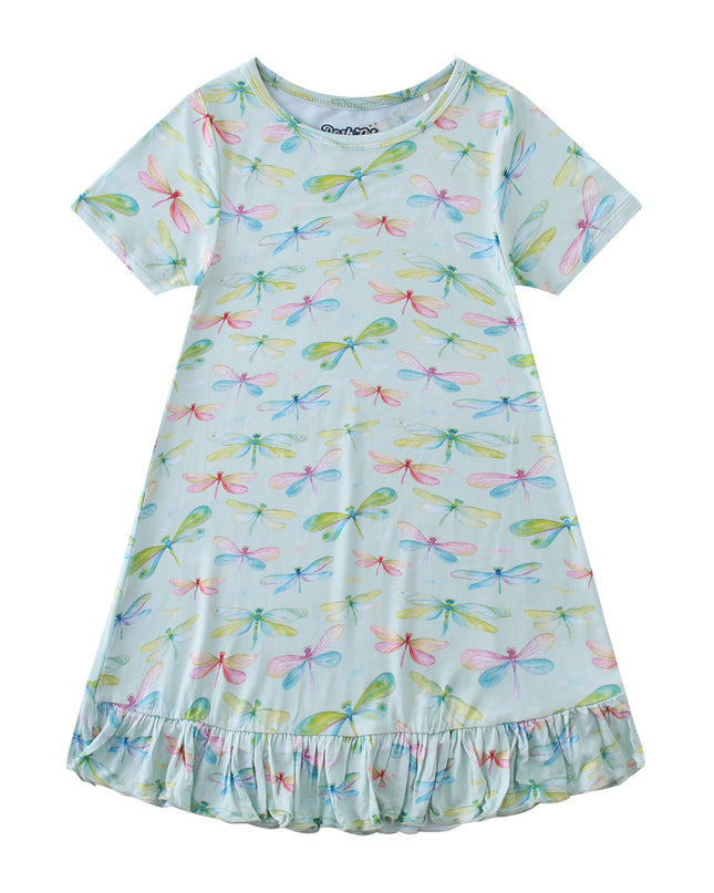 PoshTOT Dragonfly Bamboo Girls Dream Dress