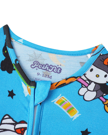 PoshTOT Sanrio Hello Kitty Candy Bamboo Baby Convertible Zippy Romper
