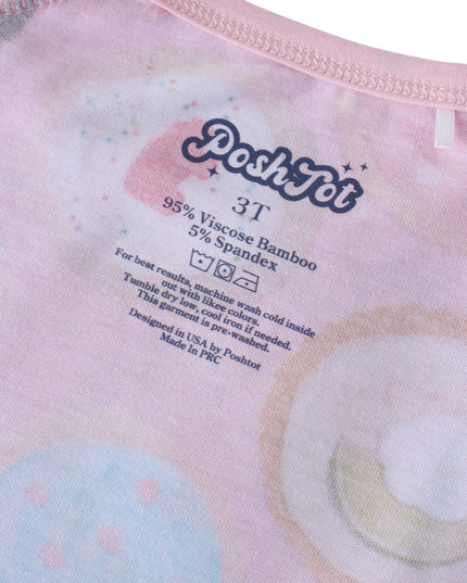 PoshTOT Cookie Bamboo Kids Long Sleeve Top