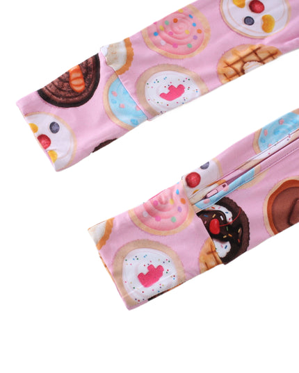 PoshTOT Cookie Bamboo Baby Convertible Zippy Romper