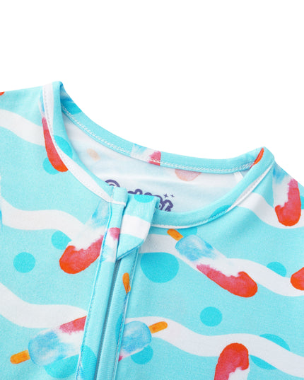 PoshTOT Ice Cream Baby Convertible Zippy Romper
