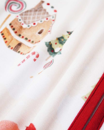 PoshTOT Santa Claus Bamboo Baby Convertible Zippy Romper